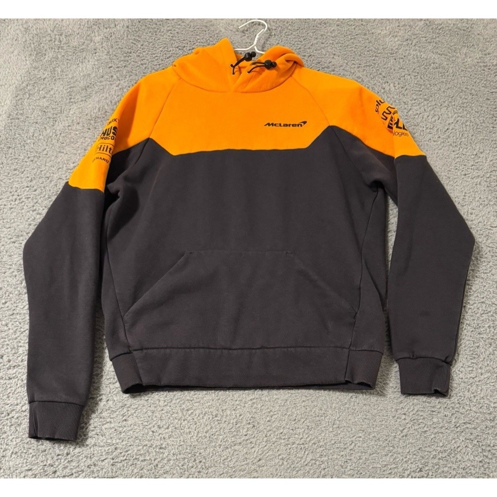 Mclaren Hoodie Mens XS Orange F1 Official Merchandise Product Racing Formula 1